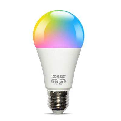 China Desktop factory price alexa vintage RGBCW RGB color 9w E27 E26 b22 Google led smart light bulb wifi bulb en venta