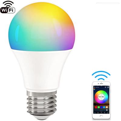 China desktop google alexa vintage blancos voice tuya app control wifi rgb cw smart 9w e27 smart cw foco led inteligente para-home-habitacion en venta