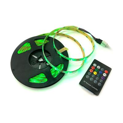 China Dropshipping hotel high quality alexa 10m 5050 rgb waterproof backlight tv rgb led strip lights with remote for sale