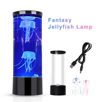 China New Design Modern Decorative Colorful Jellyfish Lights LED Night Light For Holiday And Living Room for sale