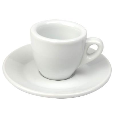 China Sustainable Upclay Good Quality Durable Custom Double Wall Disposable Handmade Porcelain Insulated Espresso Cups for sale