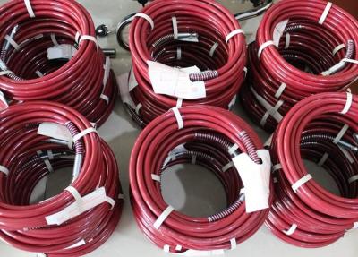 China Polyurethane Airless Spray Paint Hose 250 Bar  15m 1/4inch  High Pressure for sale