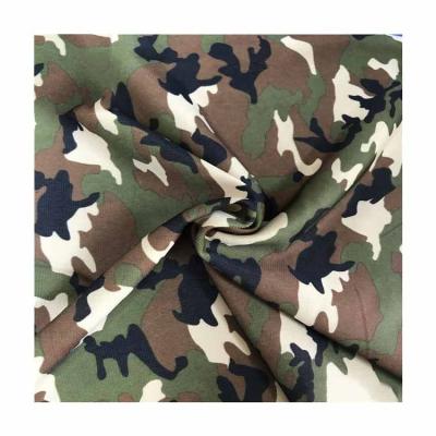 China New Design Waterproof Hot Selling Knit Brushed Poly Polyester Printed Fabric Knit Fabric for sale