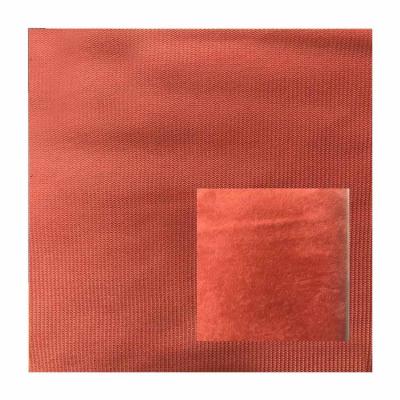 China Professional Custom Fire Retardant Color Terry Cloth 100 Polyester Knitted Fabric Velvet for sale