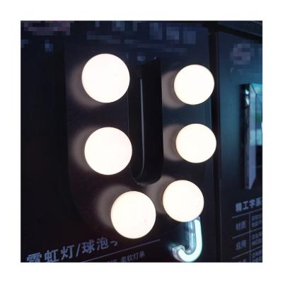 China Buildings Customized Color Size Facelit Trimless Shape Illuminated Sign Led Channel Letter For Bus Stations Office for sale