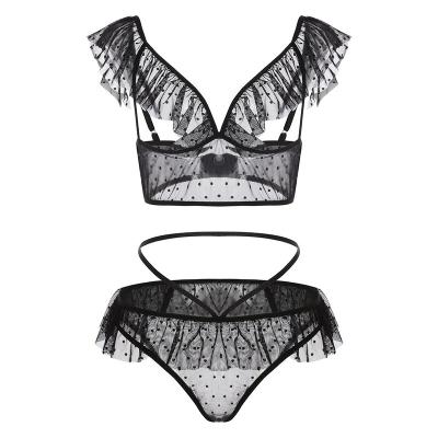 China High Quality Polyester Hollow Out Latest Mesh Lace Lingerie Fashionable Transparent Camisoles for sale