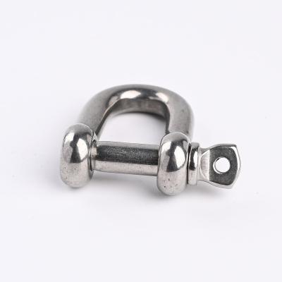 China Anticorrosive Good Price Of New Product Anticorrosive Antirust Stainless Steel 304 Bow Shackle With Bow-Shaped for sale