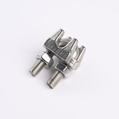 China Anticorrosive Factory Directly China Cheap Wire Rope Snap Cable Clip 304 Stainless Steel Japanese Style Wire Rope Clip for sale