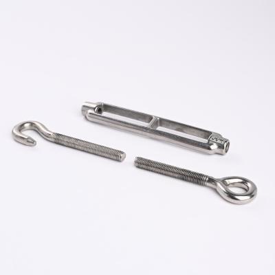 China Anticorrosive Good Price Of Good Quality Anticorrosive Antirust Stainless Steel 304 Heavy Duty Turnbuckle For Rigging for sale