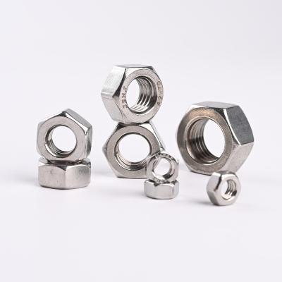 China Anticorrosive High Quality Wholesale Custom Cheap Anticorrosive Antirust DIN934 Stainless Steel 304 316 Hexagon Nut for sale