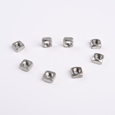 China Anticorrosive Wholesale Cheap Price Anticorrosive Antirust DIN557 Stainless Steel 304 Square Nut for sale