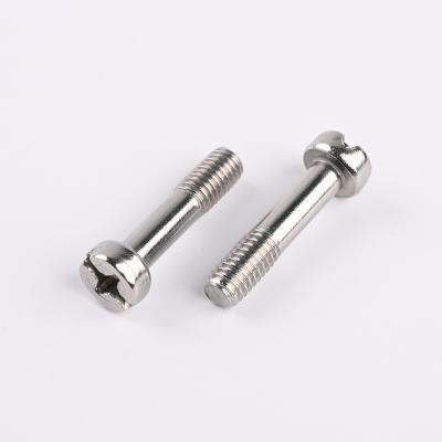 China Anticorrosive Customized Professional Stainless Steel 304 316 Composite Slot Screw With Cylindrical Head for sale