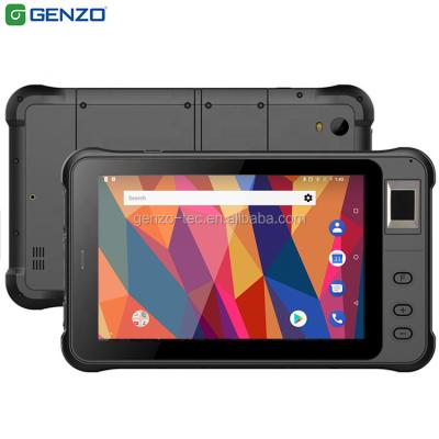 China Waterproof Rugged Android 7inch Tablet With 2D Barcode Scanner 7500mAh Battery UHF Fingerprint Industrial IP67 Tablet PC for sale