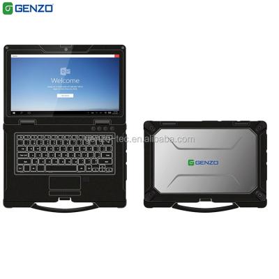 China Fingerprint Recognition 14 Inch NITS 700 8GB/16GB RAM Rugged Laptops With Waterproof Fingerprint Tablet Rugged Laptop for sale