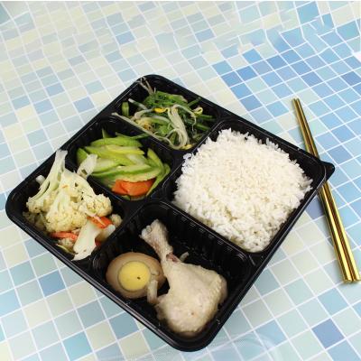 China 1000ml modern disposable take out food containers round food containerdisposable plastic round food containers wholesale for sale