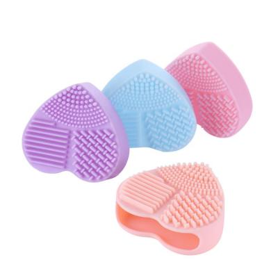 China Eco-friendly Hot Selling Silicone Makeup Brush Mat Amazon Brush Makeup Clean Cleansing/Makeup Brush for sale