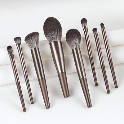 China Angular Blush Black High Quality Makeup Brush Set Bag Makeup Brush Set Makeup Brush Set South Africa for sale