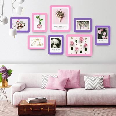 China Indoor Magnetic Photo Frames Fridge Magnets Stands 2.5x3.5 Inches Custom Size Picture Frame Refrigertator for sale