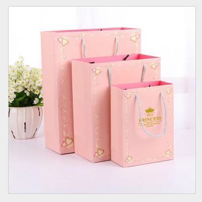 China Wholesale Custom Size Recyclable Printing Square Embossed White Cardboard Paper Party Favor Bag With Handle for sale