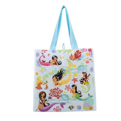 China Wholesale Custom BIODEGRADABLE Personalized Women Extra Large Lamination Reusable Polypropylene Nonwoven Grocery Tote Bag for sale