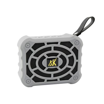 China TWS Mini Round Speaker Blue Tooth Face AK130 Spakers Portable Wireless Microphone Fm Radio for sale