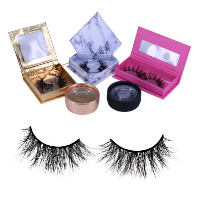 China Dramatic 25mm Strands Box Bomb Mink Natural Clear Square Acrylic Lashes Case for sale