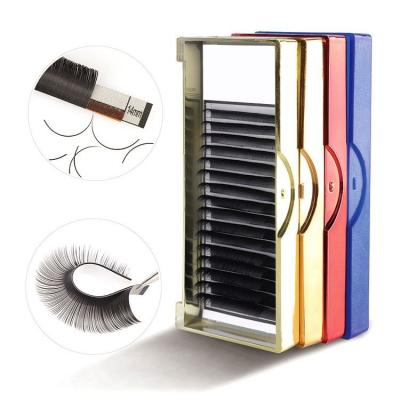 China Delicate Hot Selling Korean Luxury Classic Lashes Silk Lashes Premium Quality Supplier for sale