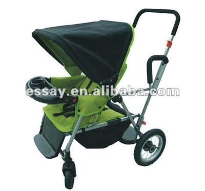 China Polyester Sit And Stand Baby Stroller for sale