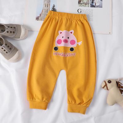 China Color Fade Proof Casual Custom Spring and Autumn Cotton pp pants cotton sweat children bulge pants for sale