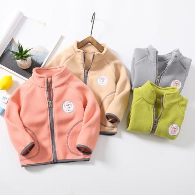 China Plus Size Hot Sale Source Clothes Girls Jacket Long Sleeve Fleece Boys Girls Jackets For Kids 3 To 12 Years Old for sale