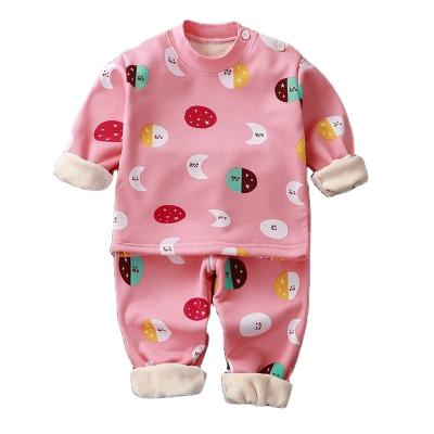 China Two Piece Cozy Home Set Of Washable Children's Thermal Underwear for sale