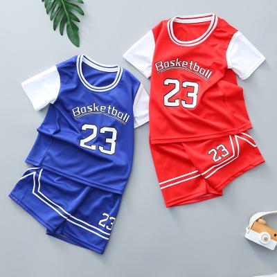 China 2022 New Summer Breathable Children's Vest Cover Basketball Sports Breathable Children Uniform Clothes for sale