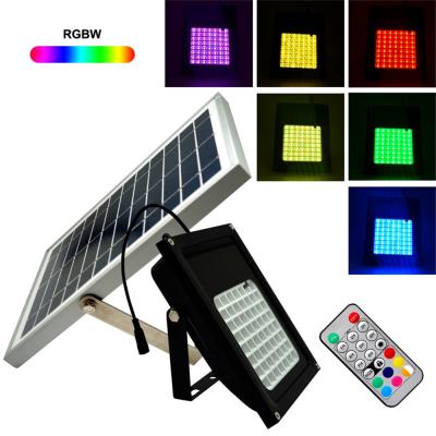 China LANDSCAPE Solar Garden Light Solar Spotlight With RGB Led Solar Led Lights Outdoor IP 65 for sale