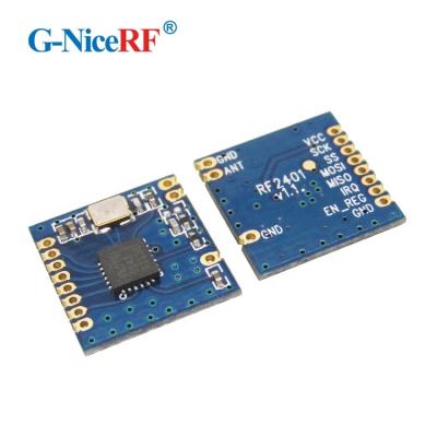 China RF transceiver module G-NiceRF 2.4G rf transceiver module RF2401 -115dBm 2.4G transmitter (transmitter receiver) and remote wireless receiver module for welding helmet for sale