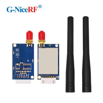 China G-NiceRF 100mW SV611 TTL/RS232/RS485 interface wireless port 433/470/868/915MHz 1.4km rs232 transmitter SV611 for sale