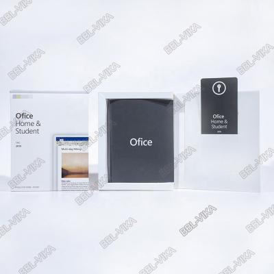 China Officee 2019 Home and Student HS Code License Online Officee Activation 2019 No DVD Box Officee 2019 Home and Student Retail Box for sale