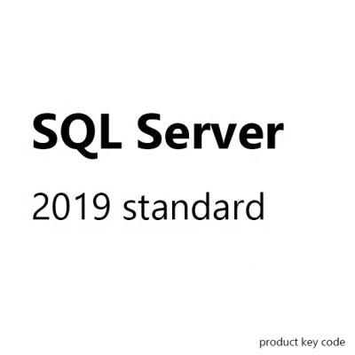 China Send Email SQL Sever Standard 2019 Key Code Download SQL 2019 Standard Online License SQL Sever 2019 Standard Key for sale