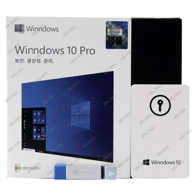 China Winndows 10 Pro USB Box Winndows 10 Pro Winndows 10 Pro Professional 64 Bit 3.0 Drive Software Version USB Retail Box Korean Flash for sale