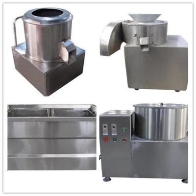 China small potato chips processing line, potato chips making  machine, potato cutter for sale