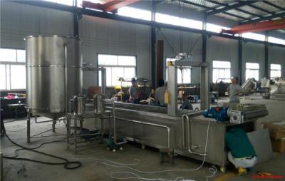 China peanut frying line, peanut frying machine, peanut oil roaster, nuts fryer for sale