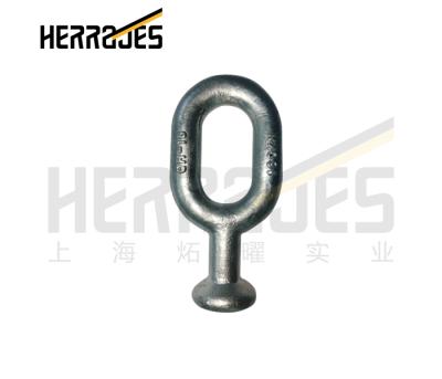 China Materials Steel Pole Line Including Tie Eye Pole Eye Plate Socket for sale