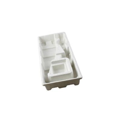 China 100% Sepcial Biodegradable Pulp Mold Development Pulp Tray Manufacturers for sale