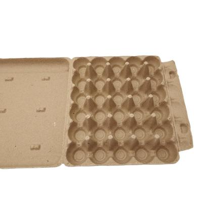 China 30pcs Recycled Disposable Paper Pulp Making Egg Tray for sale