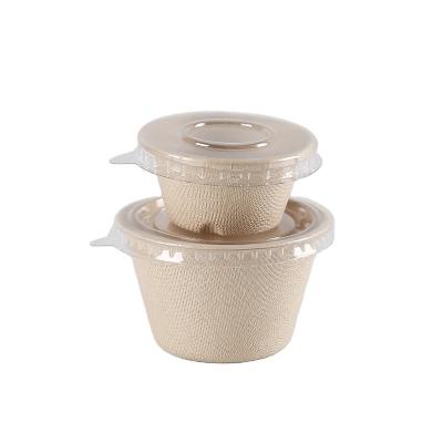 China Compostable Disposable Paper Cup Sauce Cup Eco Large Straw Tableware Lunch Box Seasoning Minimalist Cheap Prices for sale