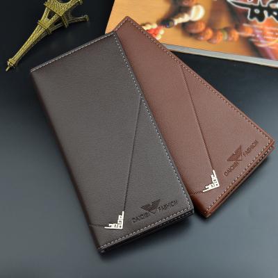 China No Carteira Wallet Customize Design Slim Coin Purse Purse ID Credit Card Holder Shorts PU Leather RFID Slim Wallet For Men for sale