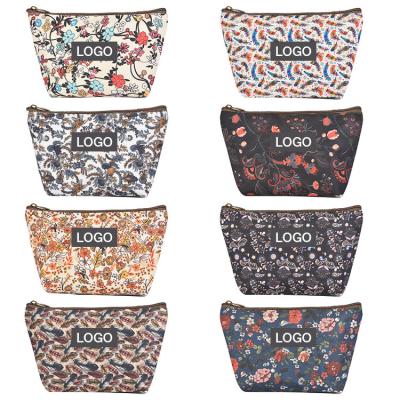 China Women Waterproof Shockproof Dustproof Cosmetic Bag Multiple Pattern Fashion Storage Travel Pouch Portable Casual Toiletry Bags for sale