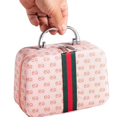 China New Pattern Stone Bag Children's Toy Box Border Stitching Box Korean Cosmetic Bag Portable Dustproof Shockproof Waterproof Gift Bag for sale