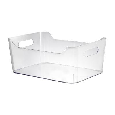 China High Quality Viable Transparent Plastic File Cabinet Storage Box Refrigerator Storage Box for sale