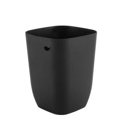 China Sustainable Unique Hot Selling Home Design Small White / Black Fish Bin for sale