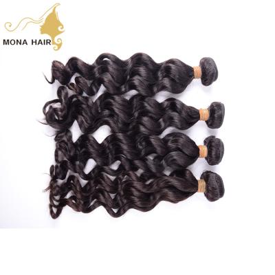 China Full Cuticle And Thick Ends Virgin Hair Loose Wave Guangzhou Mona Hair Trading Co. ltd for sale